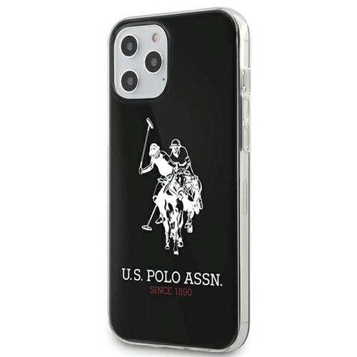 US Polo USHCP12LTPUHRBK iPhone 12 Pro Max 6,7" czarny/black Shiny Big Logo — U.S. Polo Assn.