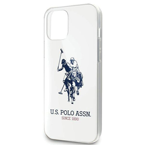 US Polo USHCP12LTPUHRWH iPhone 12 Pro Max 6,7" biały/white Shiny Big Logo — U.S. Polo Assn.