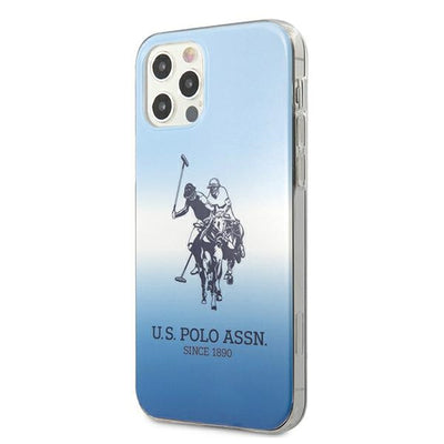 US Polo USHCP12MPCDGBL iPhone 12/12 Pro 6,1" niebieski/blue Gradient Collection — U.S. Polo Assn.