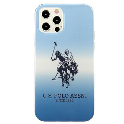 US Polo USHCP12MPCDGBL iPhone 12/12 Pro 6,1" niebieski/blue Gradient Collection — U.S. Polo Assn.