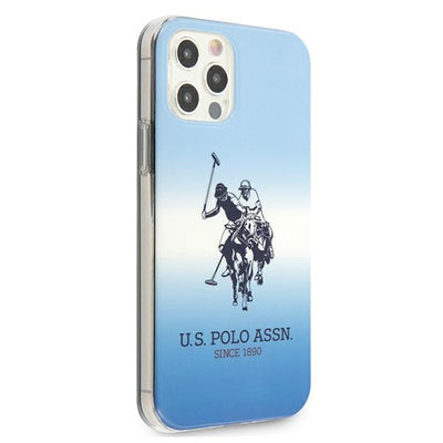 US Polo USHCP12MPCDGBL iPhone 12/12 Pro 6,1" niebieski/blue Gradient Collection — U.S. Polo Assn.