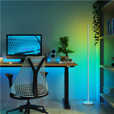Nanoleaf Floor Lamp Smart Matter WiFi 1700Lm RGBW, White | 22 W | 16M+ colours