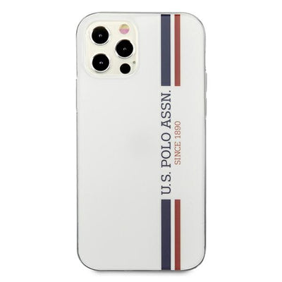 US Polo USHCP12MPCUSSWH iPhone 12/12 Pro 6,1" biały/white Tricolor Collection — U.S. Polo Assn.