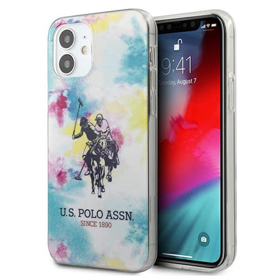 US Polo USHCP12SPCUSML iPhone 12 mini 5,4" multicolor Tie & Dye Collection — U.S. Polo Assn.