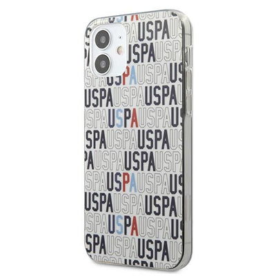 US Polo USHCP12SPCUSPA6 iPhone 12 mini 5,4" biały/white Logo Mania Collection — U.S. Polo Assn.