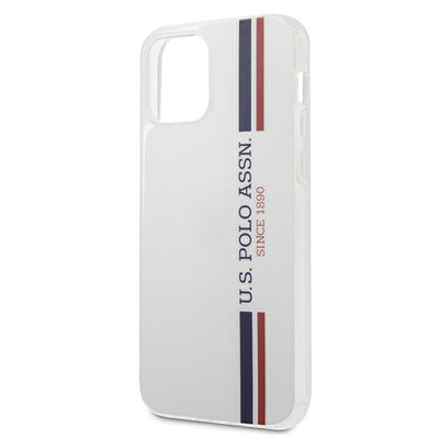 US Polo USHCP12SPCUSSWH iPhone 12 mini 5,4" biały/white Tricolor Collection — U.S. Polo Assn.