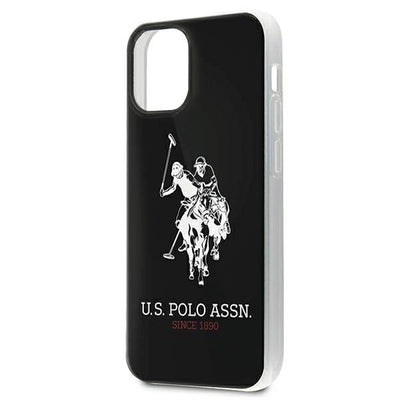US Polo USHCP12STPUHRBK iPhone 12 mini 5,4" czarny/black Shiny Big Logo — U.S. Polo Assn.