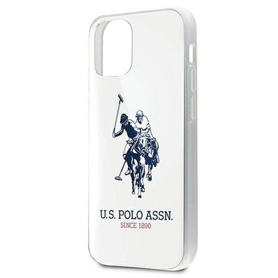US Polo USHCP12STPUHRWH iPhone 12 mini 5,4" biały/white Shiny Big Logo — U.S. Polo Assn.