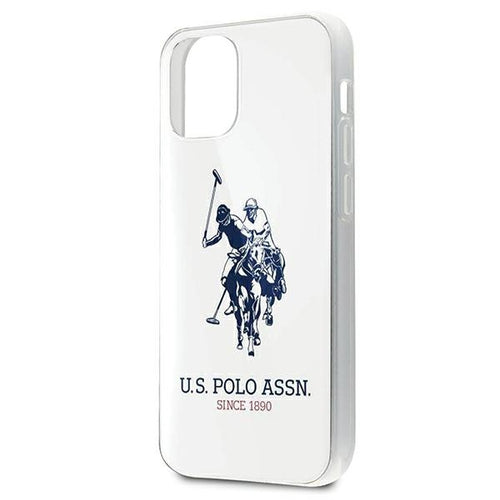 US Polo USHCP12STPUHRWH iPhone 12 mini 5,4" biały/white Shiny Big Logo — U.S. Polo Assn.