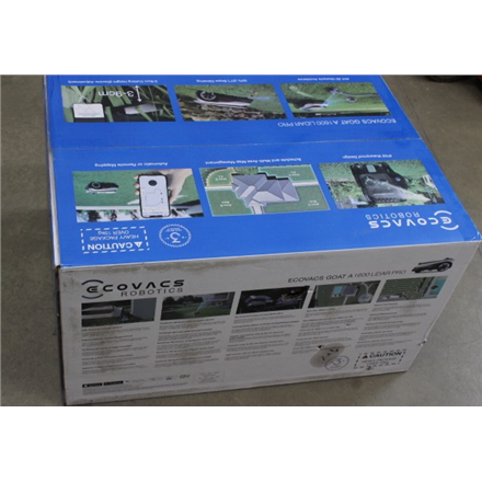 SALE OUT. Ecovacs Lawn Mower | GOAT A1600 LiDAR PRO | 3000 Ah | White | DAMAGED PACKAGING