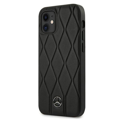 Mercedes Wave Line Case for iPhone 12 mini - Black