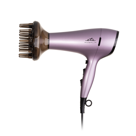 ETA | Hair Dryer | ETA431990000 Rosalia | 2200 W | Number of temperature settings 3 | Ionic function | Diffuser nozzle |