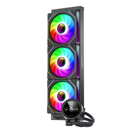 Gamemax CPU Liquid Cooler | ICEBURG 360 DIGITAL BK | Black