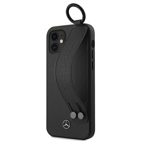 Mercedes Strap Line Case for iPhone 12 mini - Black