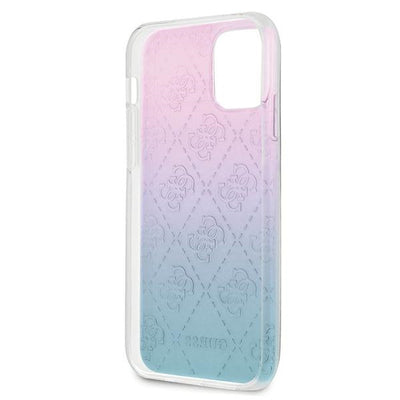 Guess GUHCP12S3D4GGBP iPhone 12 mini 5.4" blue-pink/blue&pink hardcase 4G 3D Pattern Collection