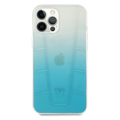 Mercedes Transparent Line Case for iPhone 12 / iPhone 12 Pro - Blue