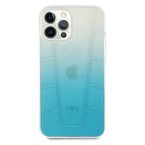Mercedes Transparent Line Case for iPhone 12 / iPhone 12 Pro - Blue