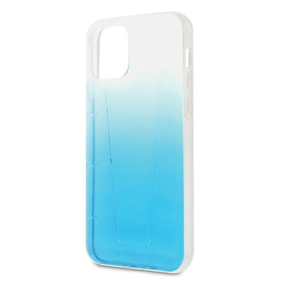 Mercedes Transparent Line Case for iPhone 12 / iPhone 12 Pro - Blue