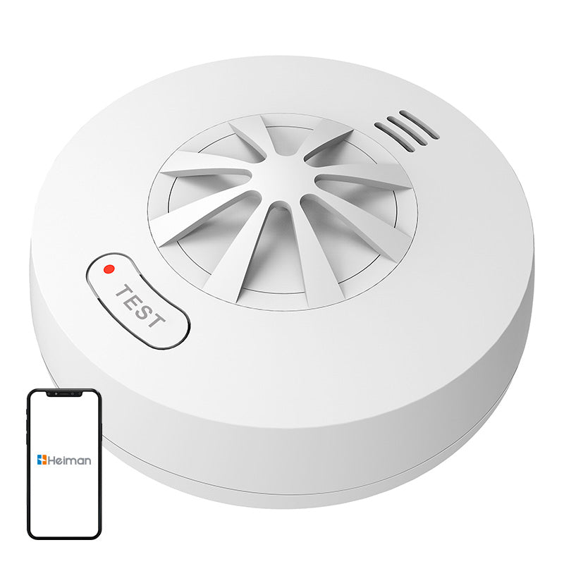 Heiman HM-5HW Interlinked Wireless Heat Sensor Alarm - Image 1