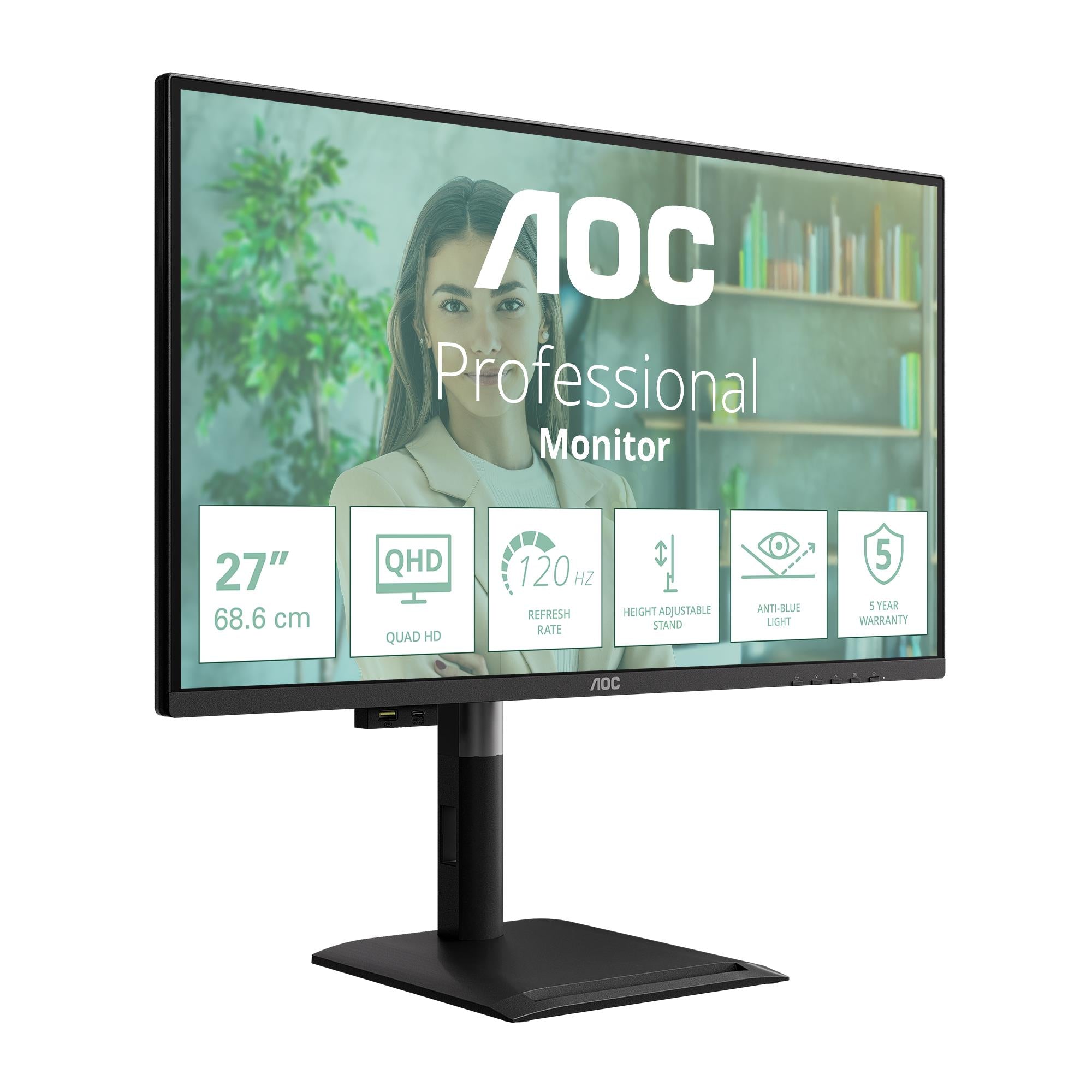AOC Q27P4U Monitors