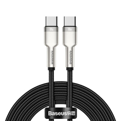 Baseus Cafule Series Metal Data USB-C / USB-C PD QC SCP 100W 5A 2 m cable - black