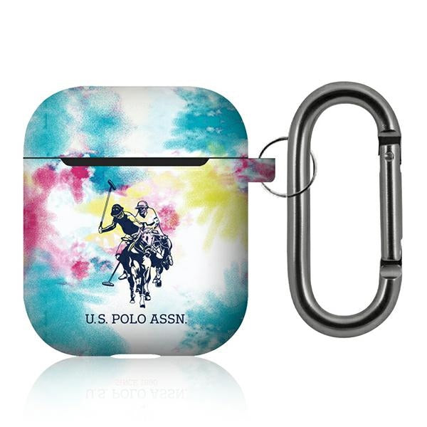 US Polo USACA2PCUSML AirPods case multicolor Tie & Dye Collection — U.S. Polo Assn.