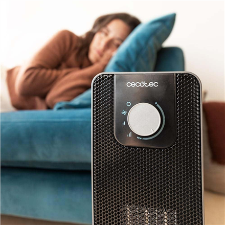 Cecotec ReadyWarm 2000 Max Ceramic Rotate | Ceramic Heater | 2000 W | Number of power levels 3 | Suitable for rooms up t