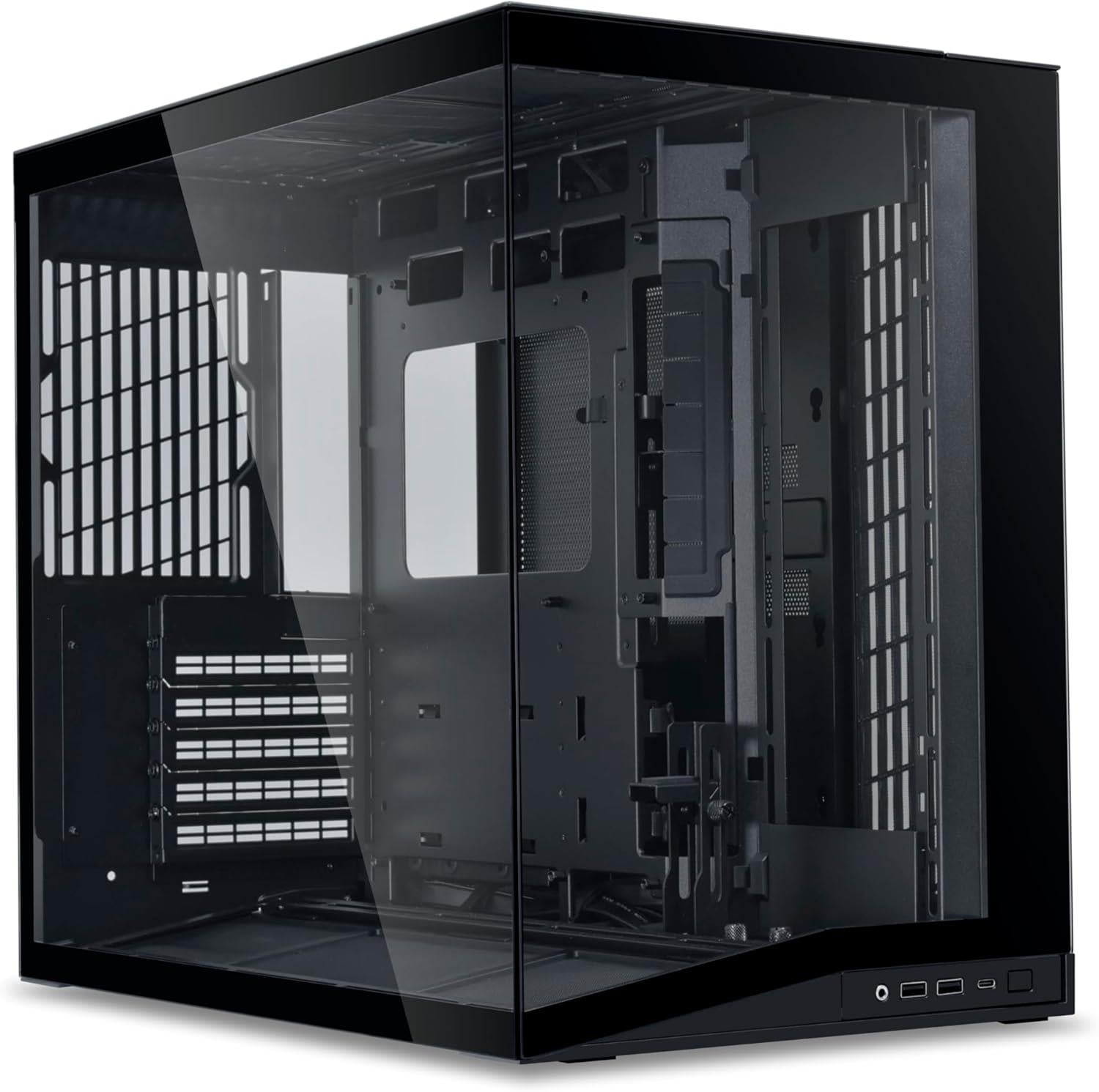 Case LIAN LI O11 DYNAMIC MINI V2 MiniTower Colour Black G99.O11DMIV2X.00