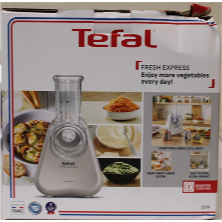 SALE OUT. | TEFAL Vegetable slicer | Fresh Express DN853BE0 | Light Gray | 150 W | DAMAGED PACKAGING