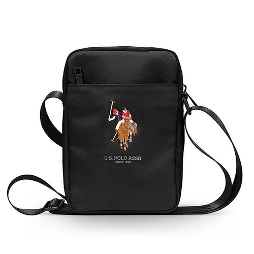 US Polo Torba USTB8PUGFLBK 8" czarna /black — U.S. Polo Assn.