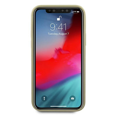 Guess GUHCP12LIGLGO iPhone 12 Pro Max 6.7" gold/gold hardcase Iridescent