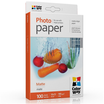 Matte Photo Paper | 190 g/m² | 10x15