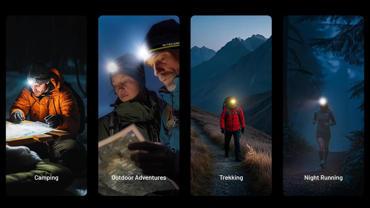 HEADLAMP NU SERIES 400 LUMENS/NU25 MCT NITECORE