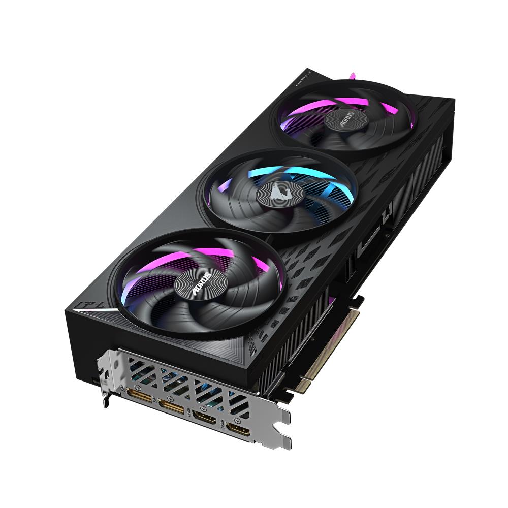 Graphics Card GIGABYTE AMD Radeon RX 9070 XT 16 GB GDDR6 256 bit PCIE 5.0 16x Triple slot Heatpipe 2xHDMI 2xDisplayPort R9070XTAORUSE-16GD1.0