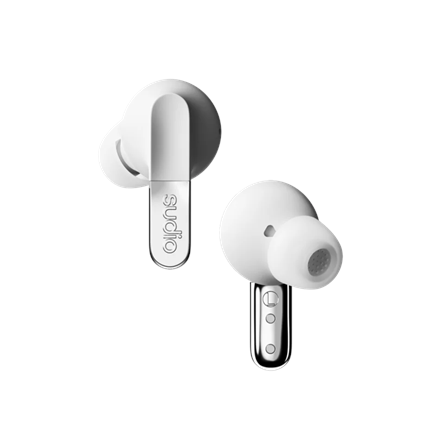 Sudio Earbuds | N3 Pro | Bluetooth | In-ear | Microphone | Chrome White | Noise canceling | Wireless