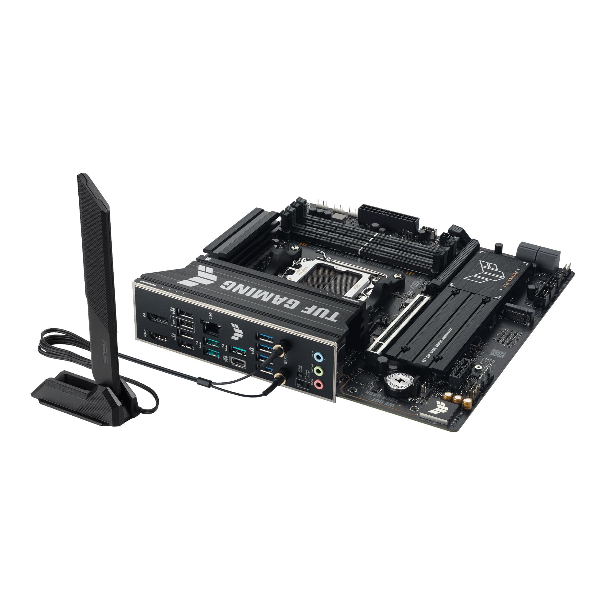 Mainboard ASUS AMD B850 SAM5 Micro-ATX Memory DDR5 Memory slots 4 GAMINGB850M-PLUSWIFI7