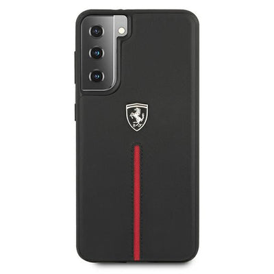 Ferrari FEOSIHCS21SBK S21 G991 black/black hardcase Off Track Leather Nylon Stripe