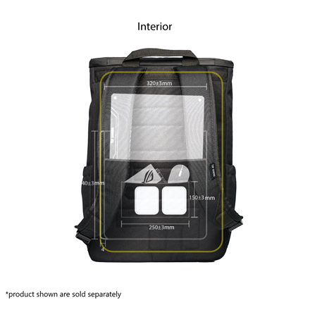 Asus BP4701 ROG BACKPACK/15_17 | Asus | Notebook carrying backpack | BP4701 | Fits up to size 17 " | Backpack | Black
