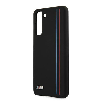 BMW Silicone Stripes M Collection Case for Samsung Galaxy S21+ - Black