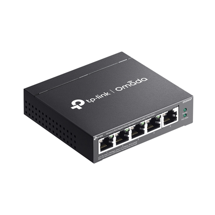 TP-LINK | Omada 5-Port Gigabit Easy Managed Switch with 4-Port PoE+ | ES205GP | Desktop/Wall mountable