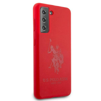 US Polo USHCS21SSLHRTRE S21 G991 czerwony/red Silicone On Tone — U.S. Polo Assn.