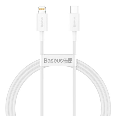 Baseus Superior Series USB-C / Lightning PD 20W 1 m cable - white