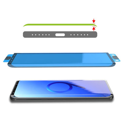 3D Edge Nano Flexi Glass Hybrid Full Screen Protector with frame for Xiaomi Mi 11 transparent — Hurtel