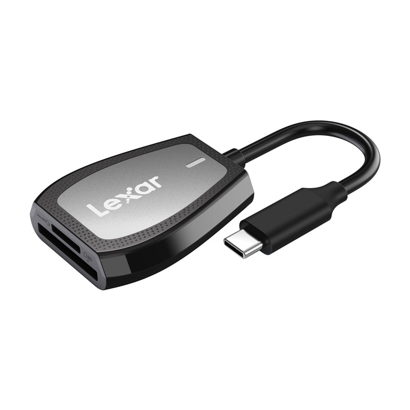 Lexar Dual-Slot SD/microSD Memory Card Reader, USB-C - Image 5