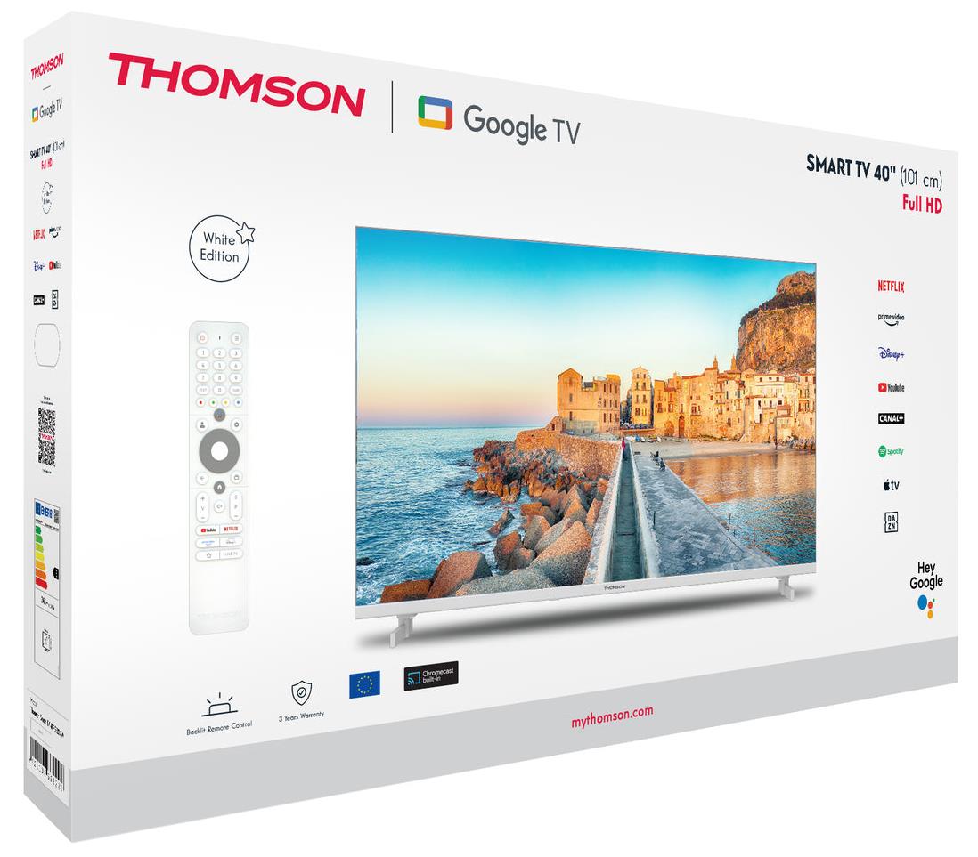 TV Set THOMSON 40 " Full HD 1920 x 1080 pixels Flat 16:9 LCD 40FG2S15W