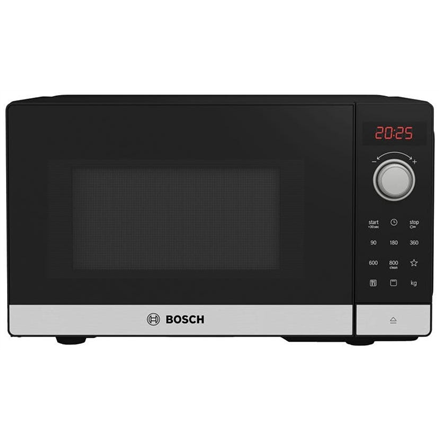 Bosch | Microwave oven Serie 2 | FEL023MS2 | Free standing | 800 W | 20 L | Grill | Black