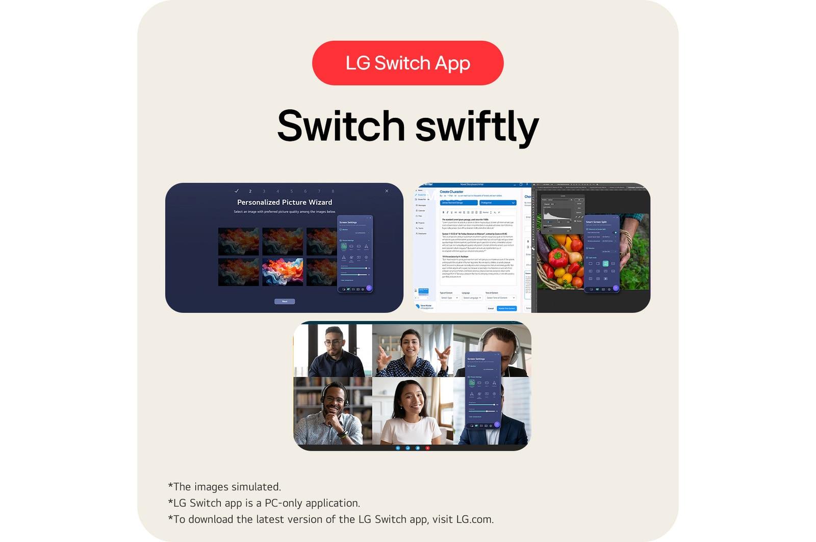 LCD Monitor LG 34 " 2560 x 1080 pixels WFHD Native aspect ratio 21:9 LED Flat 34U511A-B