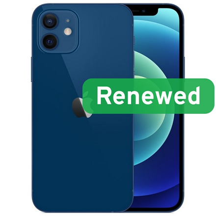 Apple Renewed | Grade C | iPhone 12 | 64 GB | Blue | 5G | O