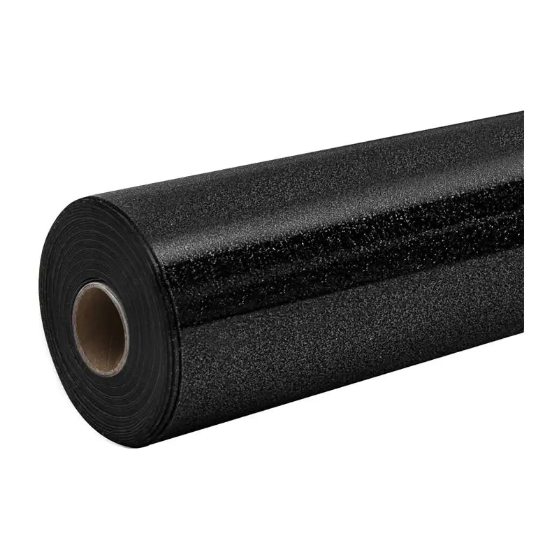 HTVRONT Glitter Heat Transfer Film, 30.5 cm x 90 cm (black) - Image 1