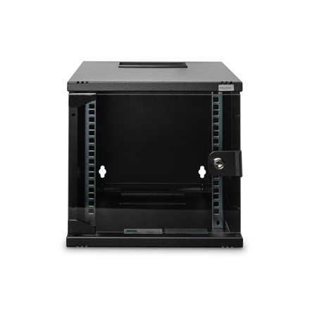 Digitus | Wall Mounting Cabinet | DN-10-06U-B | IP protection class: IP20; Front door: Glass door, single opening; Cabin